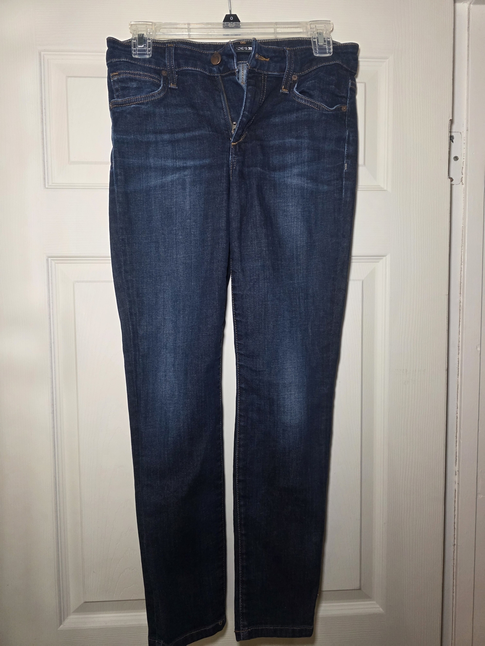 Joe's Jeans Dark Blue Straight Leg Women's Jeans